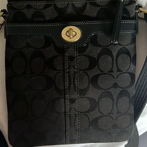 Black Coach Crossbody